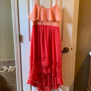 Coral Dress